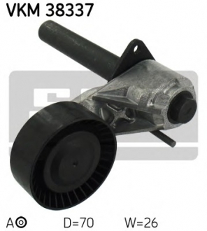 Натяжной ролик, поликлиновой ремень SKF VKM38337