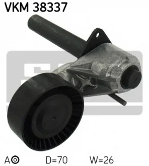 Натяжной ролик, поликлиновой ремень SKF VKM38337