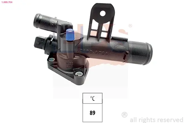 Термостат в корпусі з датчиком Renault 1.5Dci 04- EPS 1880704 (фото 1)