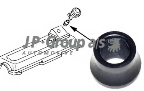 Сальник клапанної кришки (сапуна) VW JP GROUP 1112001300