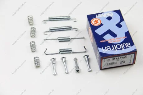 Монтажный набор тормозной колодки (ATE) MERCEDES GL (X164), M (W164), R (W251, V251) AUDI A7, Q7 BMW 3 (E46), 5 (E39), 5 (E60), 5 (E61), 5 GRAN TURISMO (F07), 6 (E63), 6 (E64) 1.6-6.3 01.73- AUTOFREN D3956A