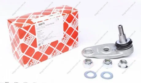 Слоеная опора лев (нижн передн) (диаметр конуса 20mm, с дополнительными материалами) MINI (R56), (R57), (R58), (R59), CLUBMAN (R55), CLUBVAN (R55) 1.4-2.0D 09.06-06.15 FEBI BILSTEIN 36875
