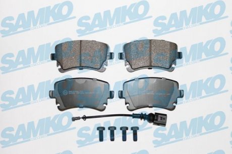 Тормозные колодки зад. T5 03- (TRW) SAMKO 5SP1206