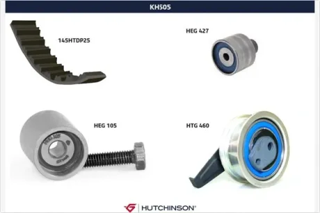 ZESTAW ROZRZҐDU (Z PASKIEM) AUDI HUTCHINSON KH505