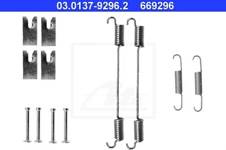 Пружинки зад. колодок ATE 03013792962