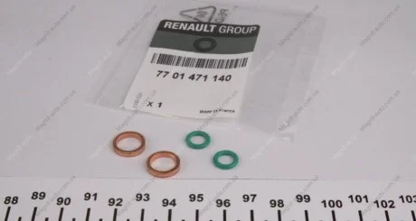 Прокладка, впускной коллектор RENAULT 7701471140