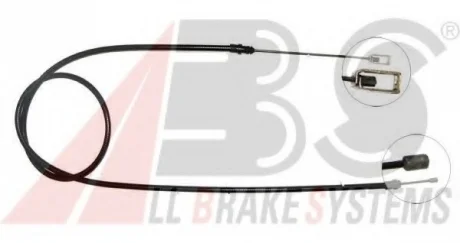 Трос ручного тормоза 405 (92-97) A.B.S. K11171