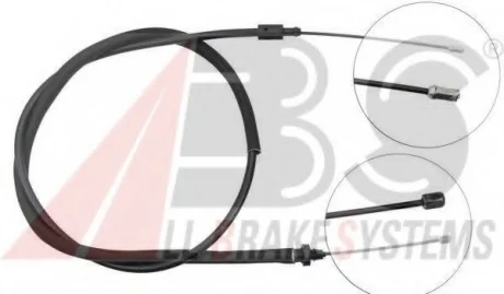 Трос, стояночная тормозная система A.B.S. A.B.S. K16778