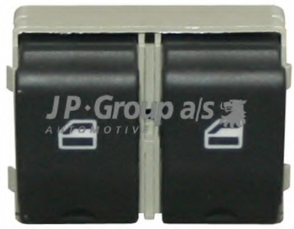 Выключатель, стеклолодъемник JP GROUP 1196701600 (фото 1)