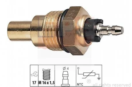 Czujnik temp.wody CIVIC/GRAND VITARA EPS 1830009