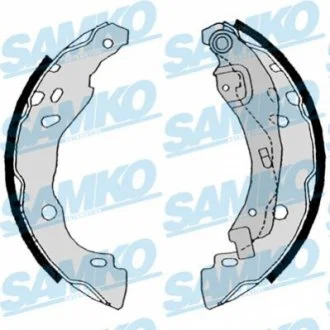 Барабанные тормозные колодки Clio2/Solenza/Logan/Duster Bosch -ABS 203x39 SAMKO 88630
