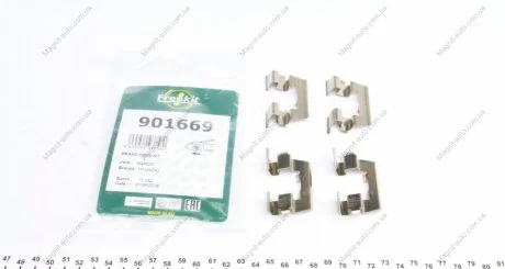 Монтажный комплект HYUNDAI Accent,Pony,Excel,Getz,Scoupe,Lantra FRENKIT 901669