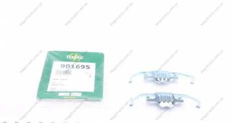 Монтажний к-кт гальмівних колодок зад. BMW X5/X6 06-(ATE) FRENKIT 901695
