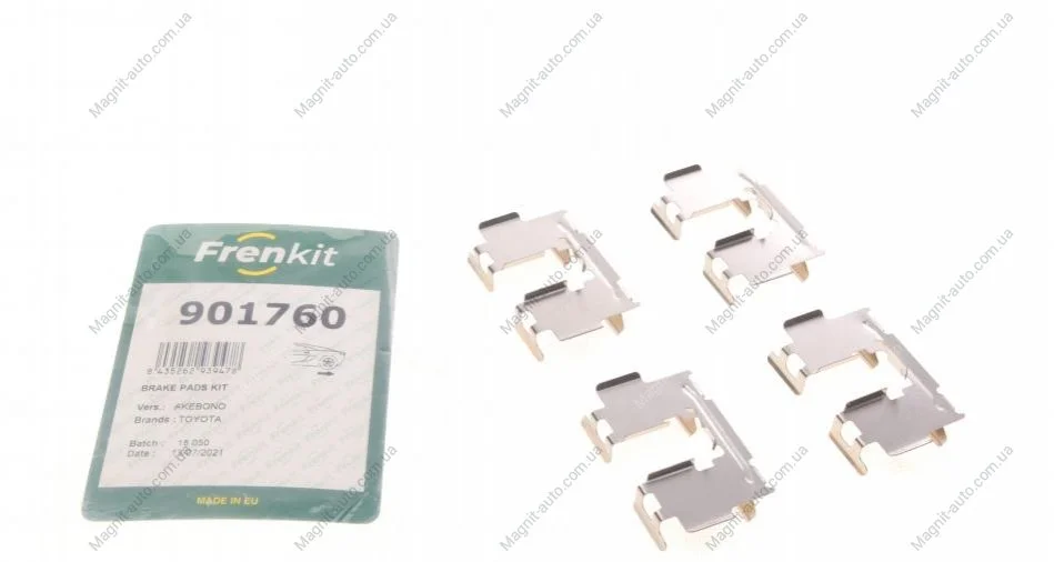 Монтажний к-кт гальмівних колодок зад. Lexus ES/Rav 4/Camry 06-(Advics) FRENKIT 901760 (фото 1)