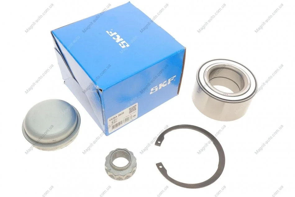 Комплект подшипника колеса переднего.. MERCEDES A (W168), E (W212), VANEO (414) 1.4-2.5 97-11 SKF VKBA3520 (фото 1)