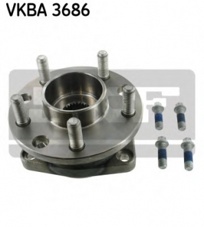 Комплект подшипника ступицы колеса SKF VKBA3686 (фото 1)