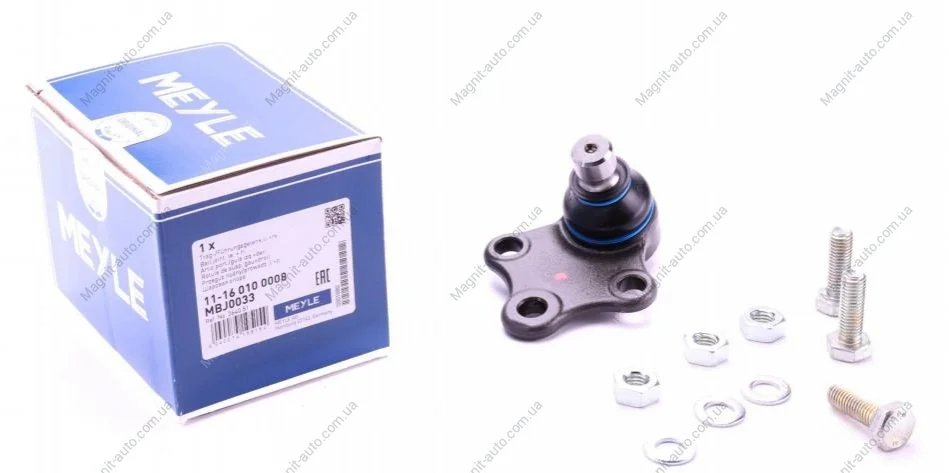 Нижній/верхній кульовий шарнір MEYLE 11160100008 (фото 1)