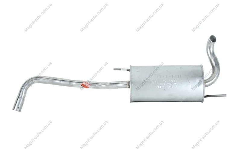Глушник, алюм. сталь, задн. частина VOLKSWAGEN POLO 1.4i -16V (10/99-10/01) HTB (233-639) BOSAL 233639 (фото 1)
