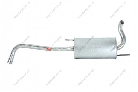 Глушник, алюм. сталь, задн. частина VOLKSWAGEN POLO 1.4i -16V (10/99-10/01) HTB (233-639) BOSAL 233639