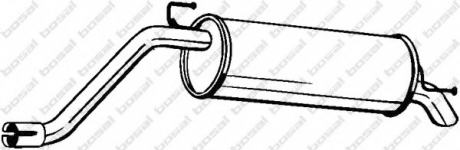 Глушитель выхлопных газов конечный BOSAL 148109