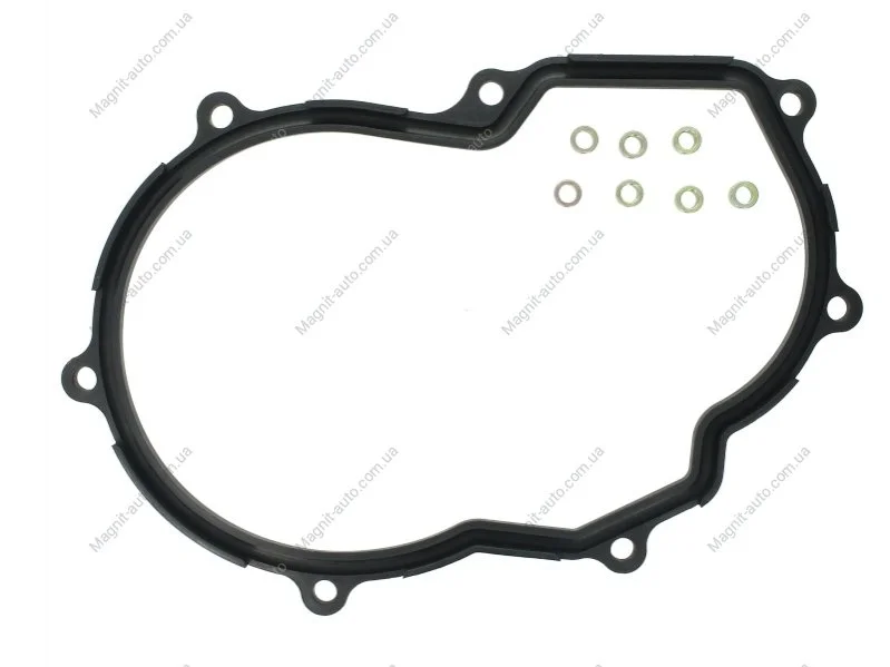 Уплотнение коробки AUDI A3 SEAT CORDOBA, IBIZA II, LEON, TOLEDO I, TOLEDO II, TOLEDO III SKODA OCTAVIA I VW BORA, BORA I, GOLF III, GOLF IV, NEW BEETLE, PASSAT B3/B4 02.88-12.13 TOPRAN / HANS PRIES 113396 (фото 1)