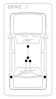 Трос, стояночная тормозная система COFLE 105370