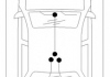 Трос, стояночная тормозная система COFLE 106232 (фото 2)