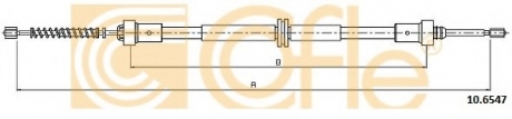 Трос, стояночная тормозная система COFLE 106547 (фото 1)