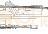Трос, стояночная тормозная система COFLE 107501 (фото 1)