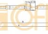 Трос, стояночная тормозная система COFLE 107587 (фото 1)