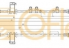 Трос, стояночная тормозная система COFLE 115463 (фото 1)