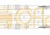 Трос, стояночная тормозная система COFLE 115858 (фото 1)