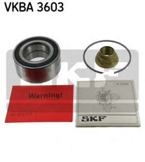 Комплект подшипника ступицы колеса SKF VKBA3603