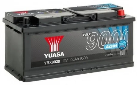 Стартерная аккумуляторная батарея YUASA YBX9020