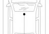 Трос, стояночная тормозная система COFLE 115923 (фото 2)