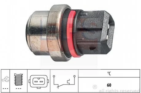 Czujnik temp.wody FIAT/FORD/SEAT/VW EPS 1840075