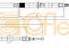 Трос, стояночная тормозная система COFLE 107589 (фото 1)