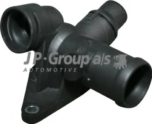Фланец системы охлаждения A4 1.8T 01-09 (зад) JP GROUP 1114508400 (фото 1)
