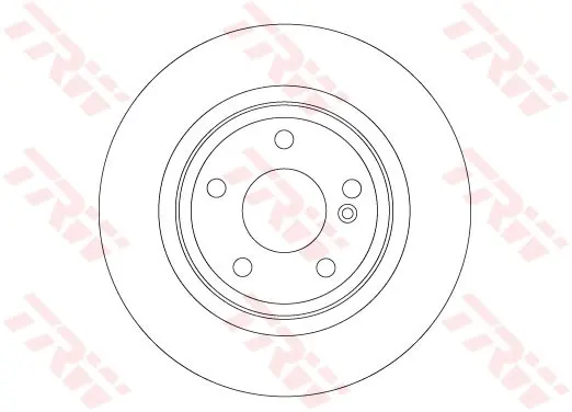 TARCZA HAMULC. INFINITI Q30 15- TYЈ TRW DF6886 (фото 1)