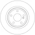 TARCZA HAMULC. INFINITI Q30 15- TYЈ TRW DF6886 (фото 2)