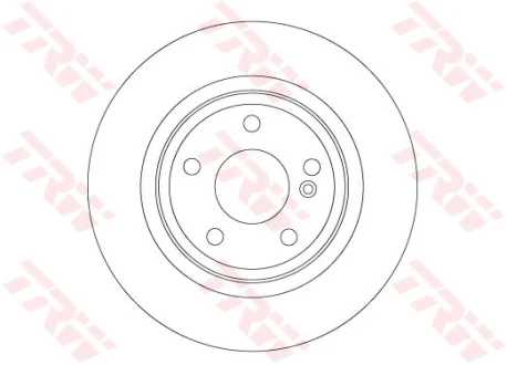 TARCZA HAMULC. INFINITI Q30 15- TYЈ TRW DF6886