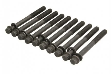 Комплект болтов с головкой системы TORX из черного металла AJUSA 81045300
