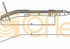 Трос, стояночная тормозная система COFLE 10937 (фото 2)
