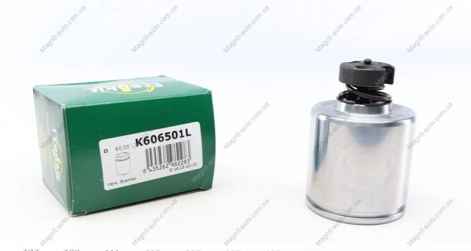 Поршень суппорта из меха. зад. Daily 06- (60x89,5mm)(Brembo) Л. FRENKIT K606501L (фото 1)