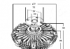 Сцепление, вентилятор радиатора ASHIKA 3605504 (фото 3)