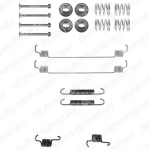 Комплектующие, тормозная колодка DELPHI Delphi LY1261