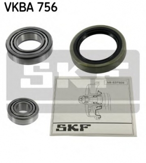 Комплект подшипника ступицы колеса SKF VKBA756 (фото 1)