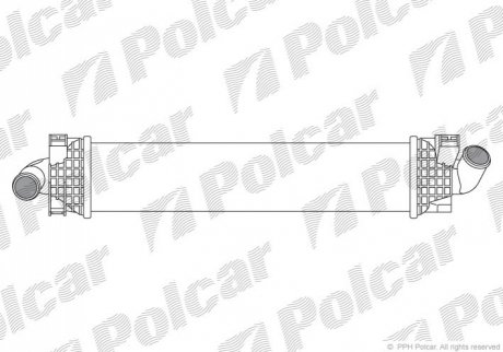 Радиаторы воздуха (Интеркулеры) Polcar 3205J81 (фото 1)