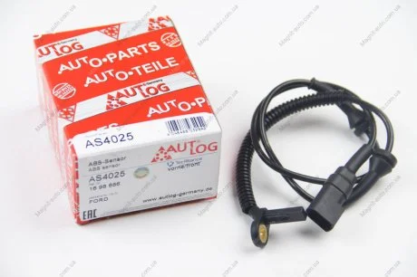 Датчик ABS передний лев/прав FORD FUSION 1.25-1.6D 08.02-12.12 AUTLOG AS4025