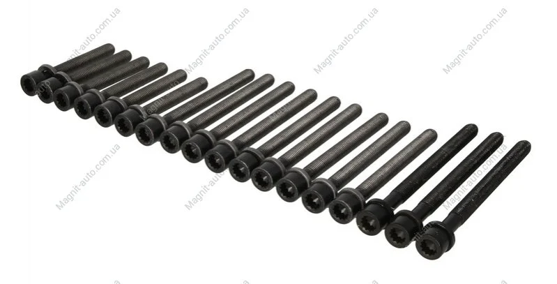 Комплект болтів ГБЦ SEAT TOLEDO II VW BORA, BORA I, GOLF IV, PASSAT B5 2.3 10.96-06.06 ELRING 804860 (фото 1)